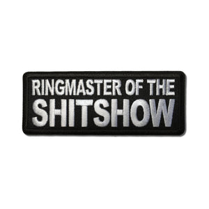 Ringmaster of the Shitshow Patch - PATCHERS Iron on Patch