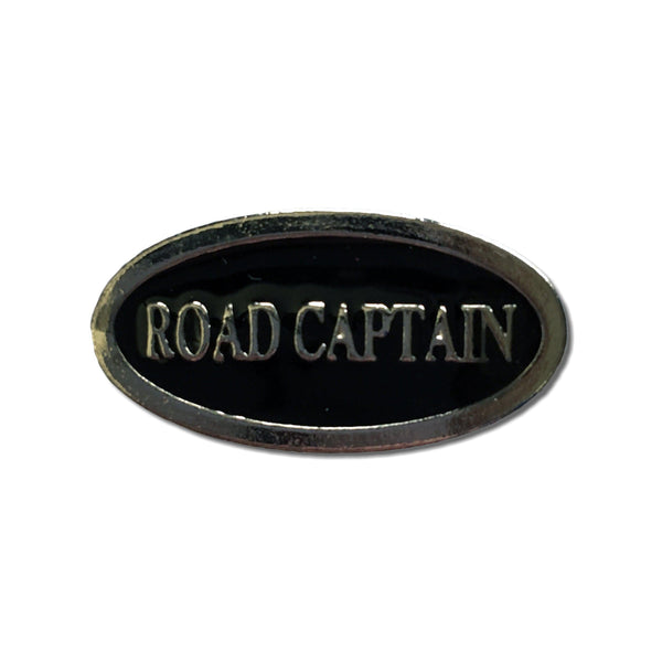 Road Captain Pewter Pin Badge - PATCHERS Pin Badge