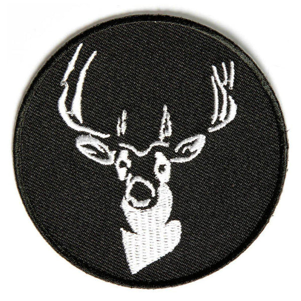 Round Deer Patch - PATCHERS Iron on Patch