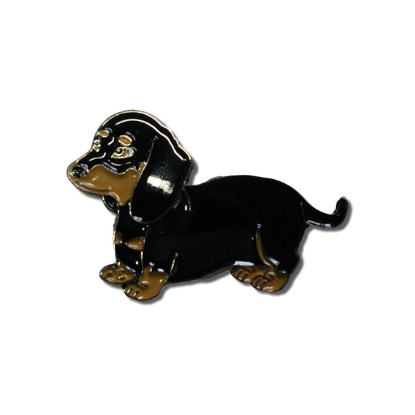 Sausage Dog Dachshund Pin Badge - PATCHERS Pin Badge