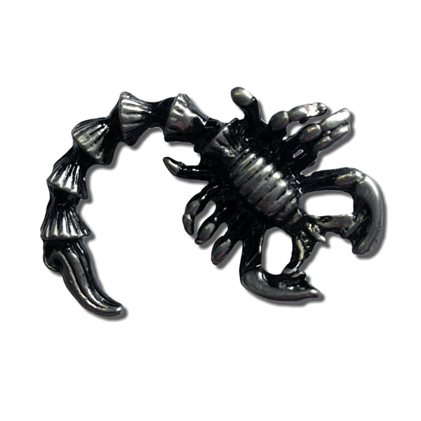 Scorpion Pewter Pin Badge - PATCHERS Pin Badge