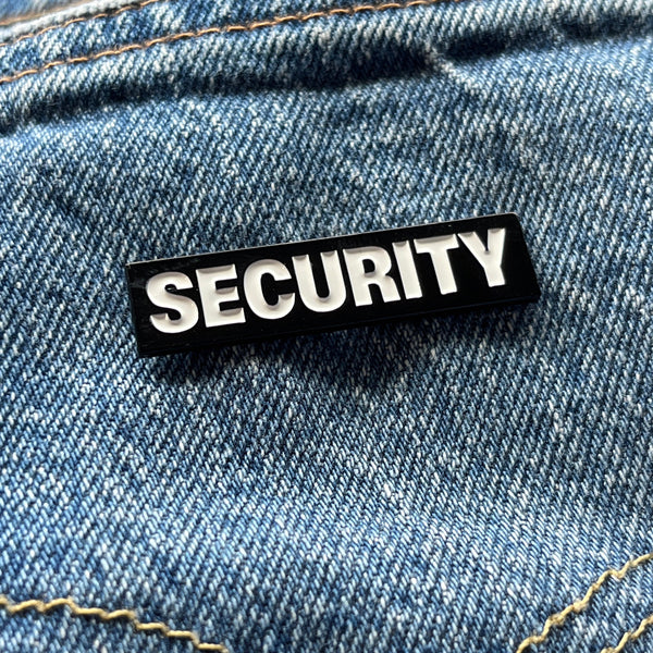 Security Pin Badge - PATCHERS Pin Badge