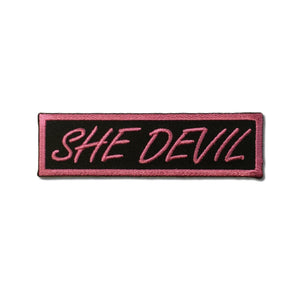 She Devil Patch - PATCHERS Iron on Patch