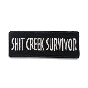 Shit Creek Survivor Patch - PATCHERS Iron on Patch