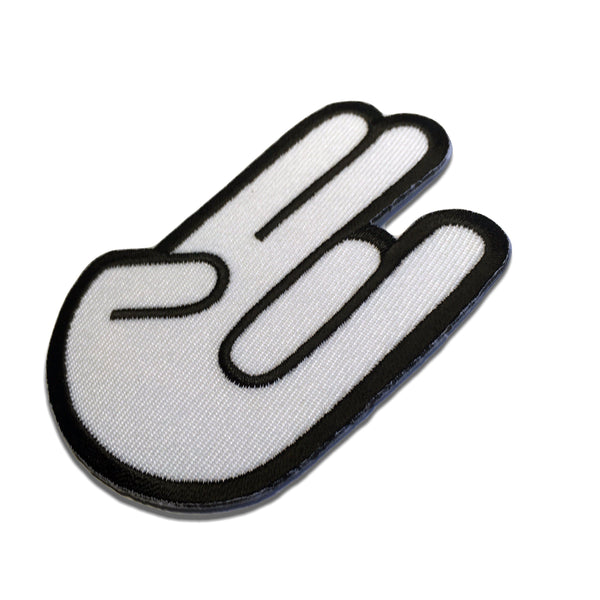 Shocker Hand Sign Patch - PATCHERS Iron on Patch