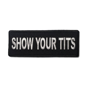 Show Your Tits Patch - PATCHERS Iron on Patch