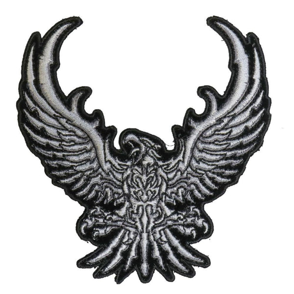 Silver Eagle Patch - PATCHERS Iron on Patch