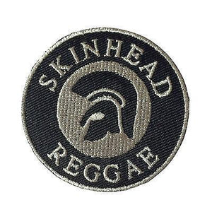 Skinhead Reggae Trojan Helmet Patch - PATCHERS Iron on Patch