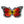 Load image into Gallery viewer, Small Orange Red Butterfly Patch - PATCHERS Iron on Patch
