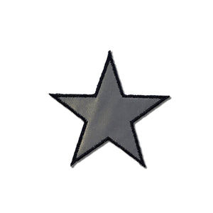 Small Reflective Star Patch - PATCHERS Iron on Patch