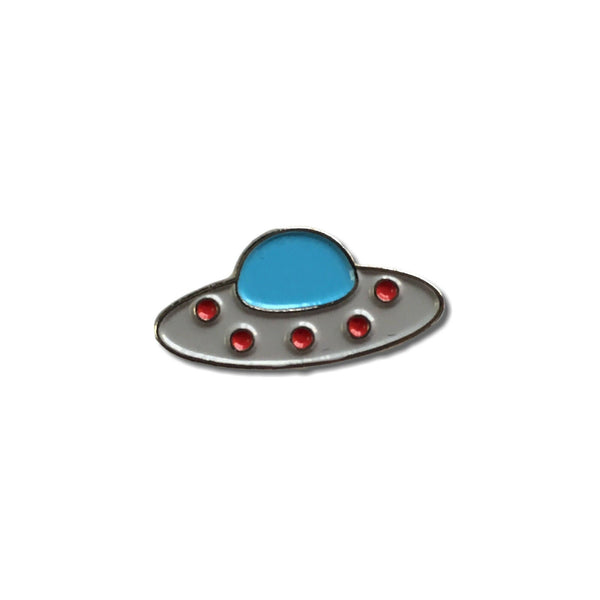Small UFO Flying Saucer Pin Badge - PATCHERS Pin Badge