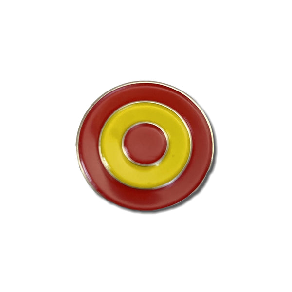 Spanish Roundel Pin Badge - PATCHERS Pin Badge