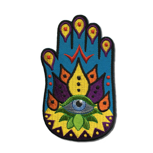 Spiritual Hand Eye Patch - PATCHERS Iron on Patch