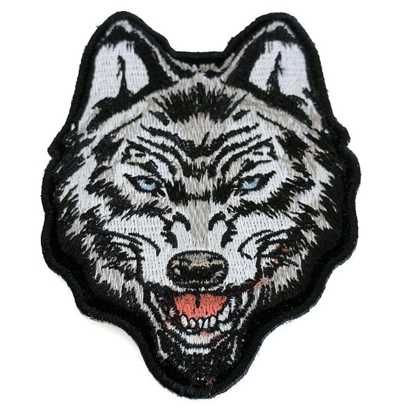 Staring Wolf Patch - PATCHERS Iron on Patch