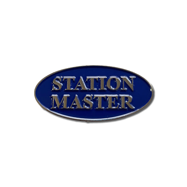 Station Master Pin Badge - PATCHERS Pin Badge