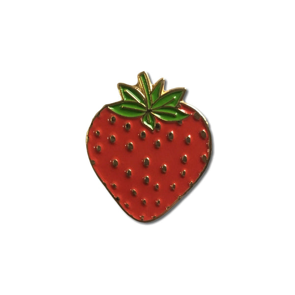 Strawberry Pin Badge - PATCHERS Pin Badge