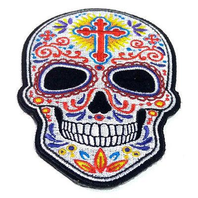 Sugar Skull Patch - PATCHERS Iron on Patch