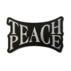 Teach Peace Patch - PATCHERS Iron on Patch