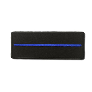 Thin Blue Line Police Patch - PATCHERS Iron on Patch