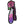 Load image into Gallery viewer, Tribal Feather &amp; Rose Pink Purple Patch - PATCHERS Iron on Patch
