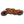 Load image into Gallery viewer, Triker, Orange &amp; White on Black Patch - PATCHERS Iron on Patch
