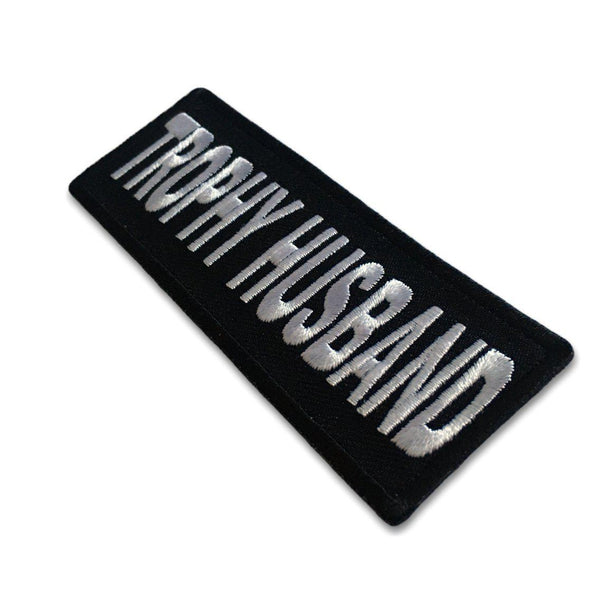 Trophy Husband Patch - PATCHERS Iron on Patch