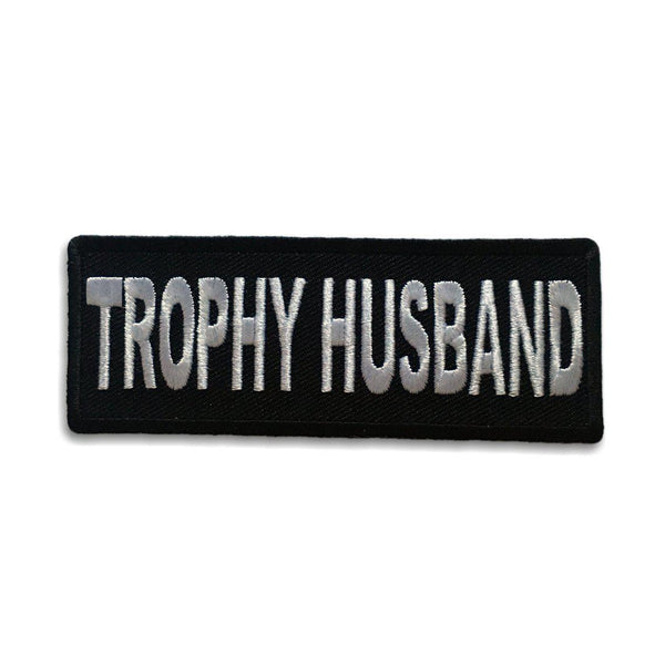 Trophy Husband Patch - PATCHERS Iron on Patch