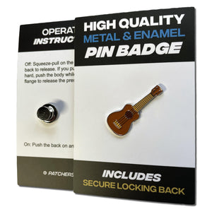 Ukulele Pin Badge - PATCHERS Pin Badge