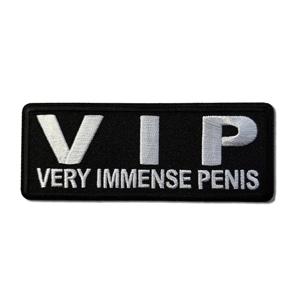 VIP Very Immense Penis Patch - PATCHERS Iron on Patch