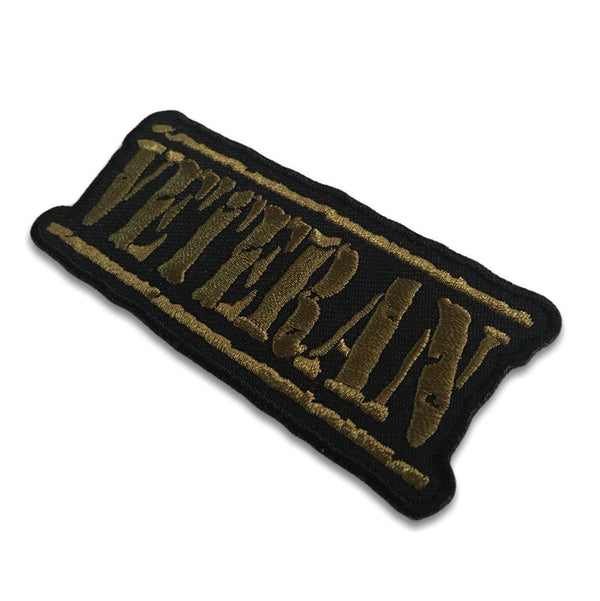 Veteran Old Stamper Green Patch - PATCHERS Iron on Patch