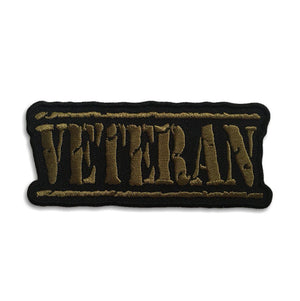 Veteran Old Stamper Green Patch - PATCHERS Iron on Patch