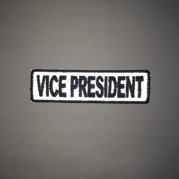 Vice President Reflective Patch - PATCHERS Iron on Patch