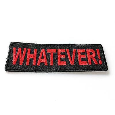 Whatever Patch - PATCHERS Iron on Patch