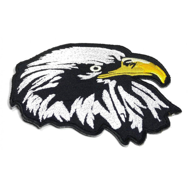 White Eagle Facing Right Patch - PATCHERS Iron on Patch