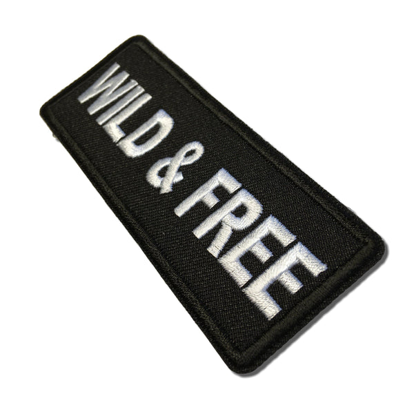 Wild & Free Patch - PATCHERS Iron on Patch