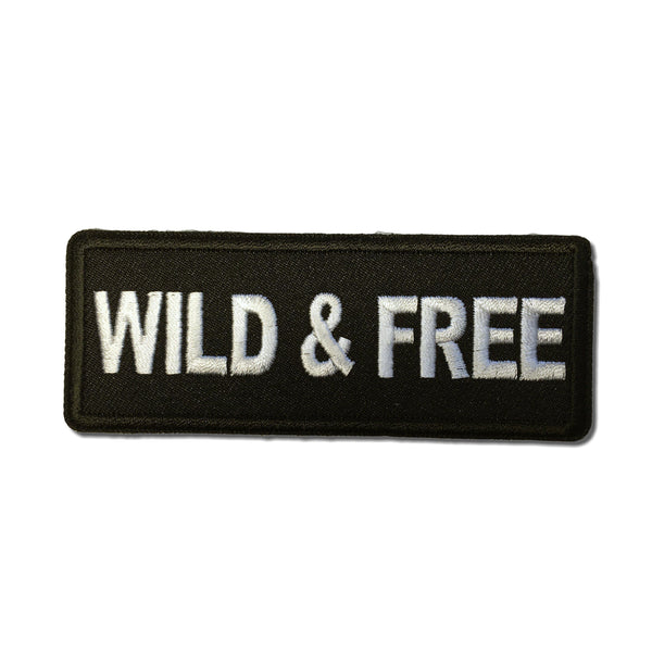 Wild & Free Patch - PATCHERS Iron on Patch