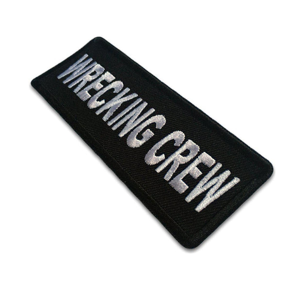 Wrecking Crew Patch - PATCHERS Iron on Patch