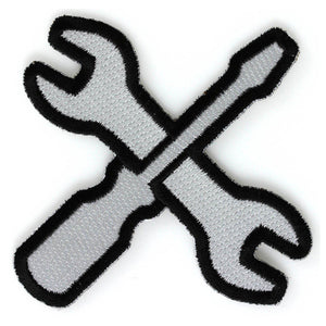 Wrench Screwdriver Patch - PATCHERS Iron on Patch
