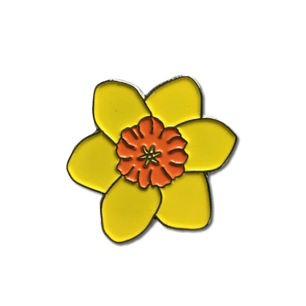 Yellow Daffodil Pin Badge - PATCHERS Pin Badge
