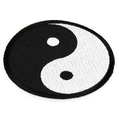 Yin Yang Zen Taoism Balance Patch - PATCHERS Iron on Patch