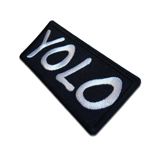Yolo - You Only Live Once Patch - PATCHERS Iron on Patch