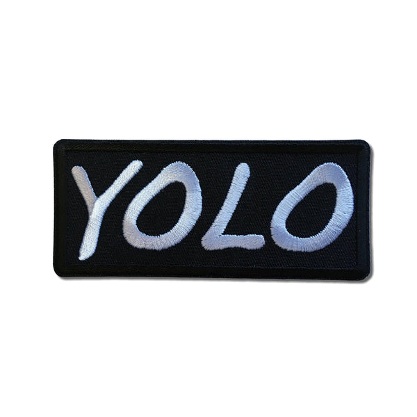 Yolo - You Only Live Once Patch - PATCHERS Iron on Patch