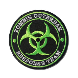 Zombie Outbreak Response Team Green Patch - PATCHERS Iron on Patch