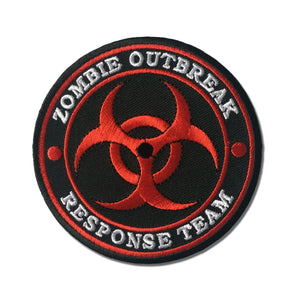 Zombie Outbreak Response Team Red Patch - PATCHERS Iron on Patch